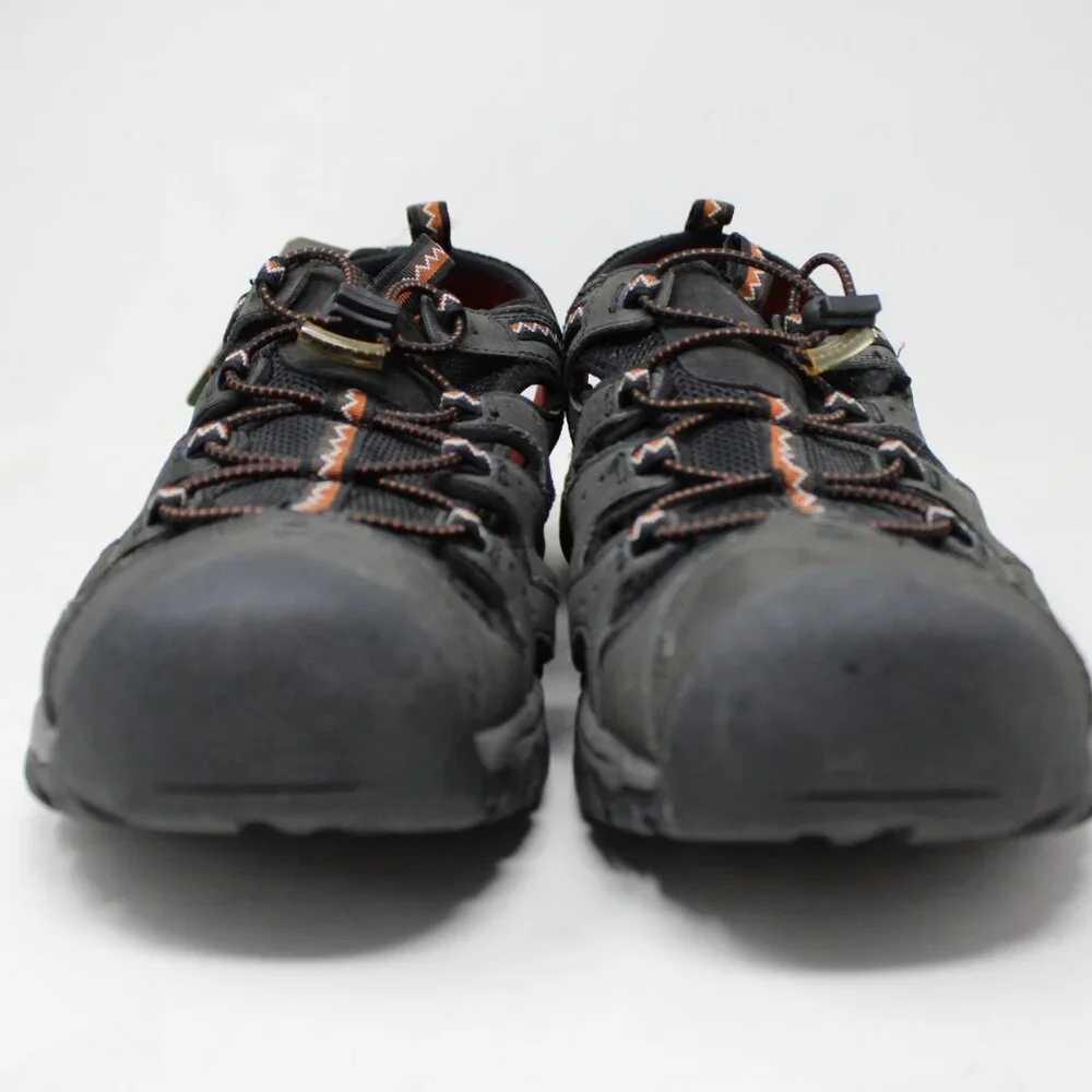 Eddie Bauer Carl Sandals NWT‎ Mens 13 Black Hiking Outdoor Adjustable Closed Toe